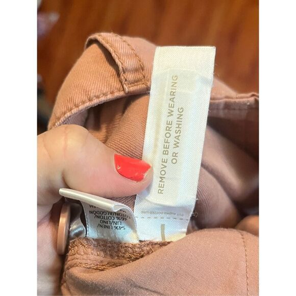 Loft by Ann Taylor Linen pants size 8 - Picture 6 of 12